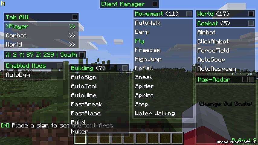 Скачать Nodus для Minecraft 1.7.4